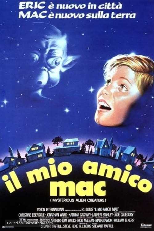 Mac and Me (1988) Italian movie poster