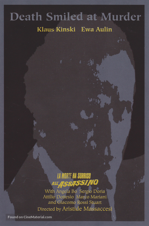 La morte ha sorriso all&#039;assassino - Dutch Movie Poster