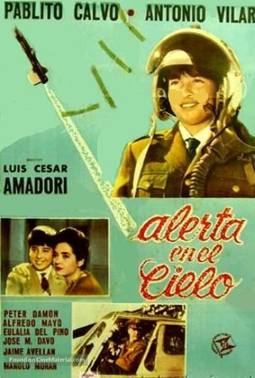 Alerta en el cielo - Spanish Movie Poster