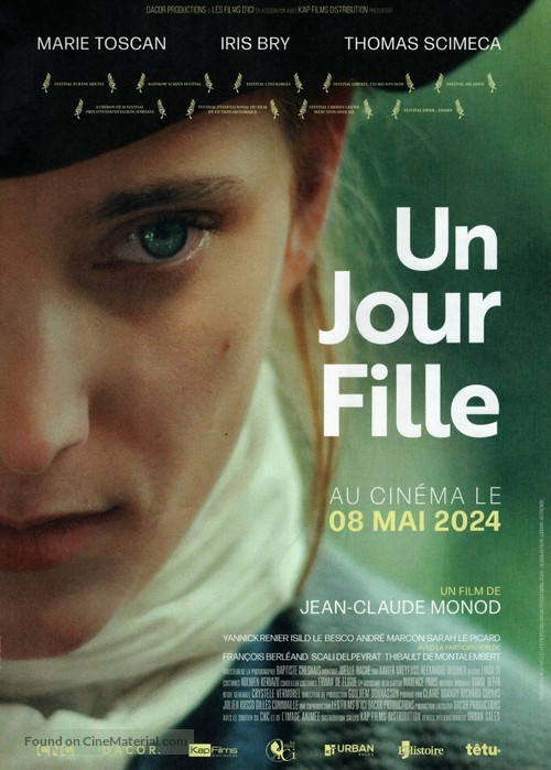 Un jour fille - French Movie Poster