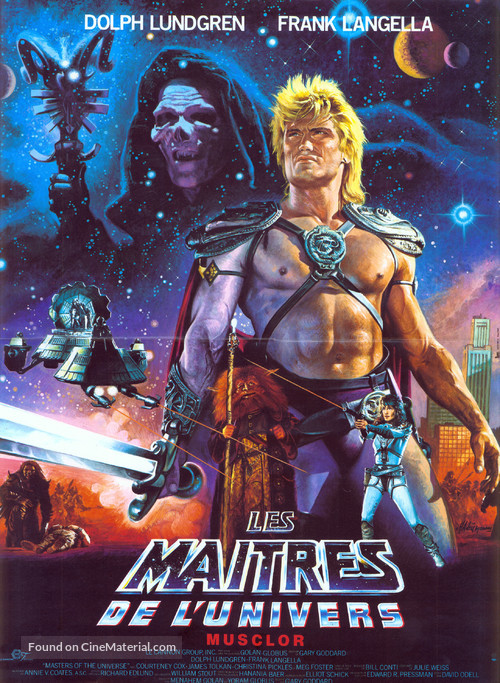 Masters Of The Universe - French Movie Poster