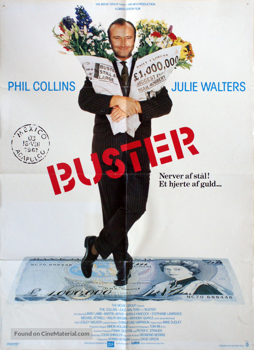 Buster - Danish Movie Poster