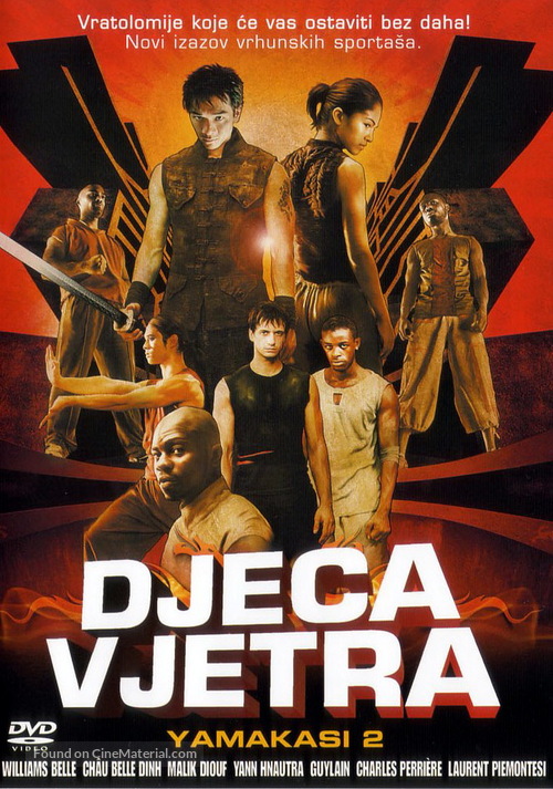 Les fils du vent - Czech DVD movie cover