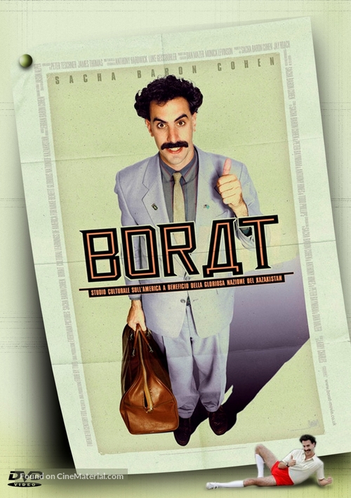 Borat: Cultural Learnings of America for Make Benefit Glorious Nation of Kazakhstan - Italian DVD movie cover