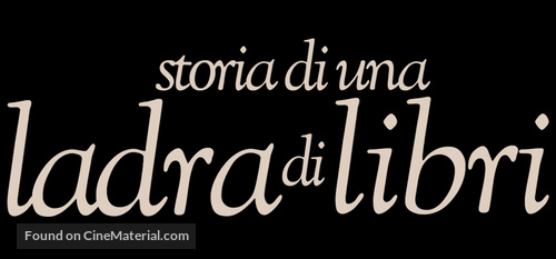 The Book Thief - Italian Logo