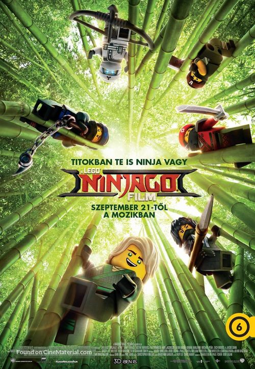 The Lego Ninjago Movie - Hungarian Movie Poster