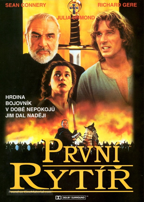 First Knight - Czech DVD movie cover
