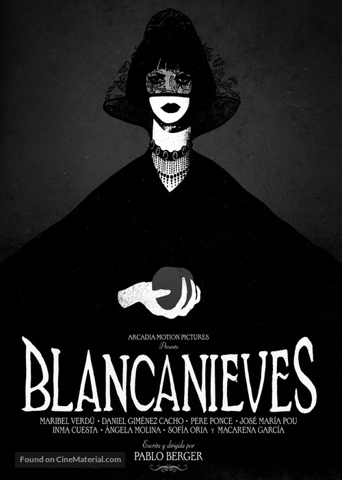 Blancanieves - Spanish Movie Poster