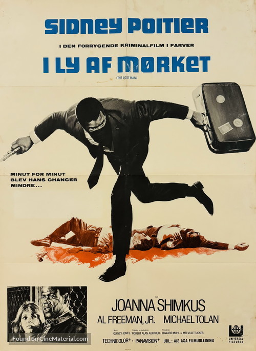 The Lost Man - Danish Movie Poster