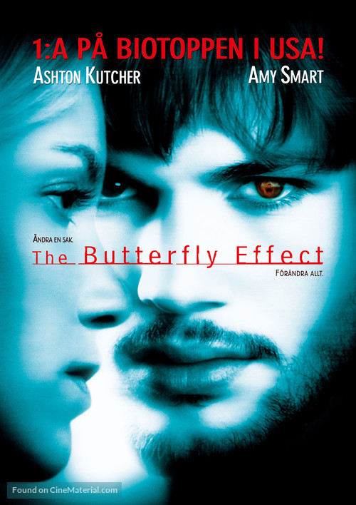 The Butterfly Effect - Danish Movie Poster