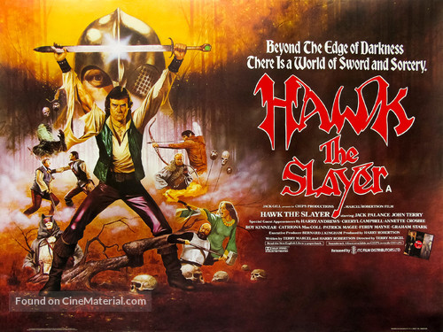 Hawk the Slayer - British Movie Poster