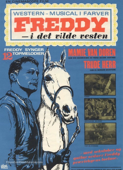Freddy und das Lied der Pr&auml;rie - Danish Movie Poster
