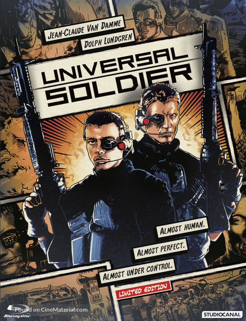 Universal Soldier - Australian Movie Cover