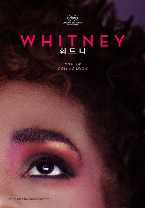 Whitney - South Korean Movie Poster