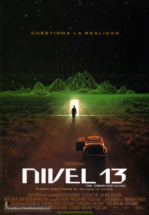 The Thirteenth Floor - Spanish Movie Poster