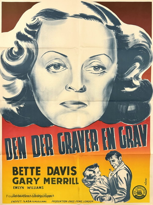 Another Man&#039;s Poison - Danish Movie Poster