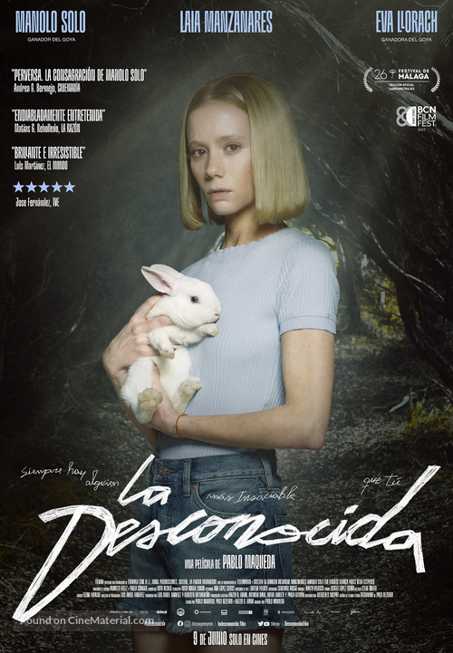 La desconocida - Spanish Movie Poster