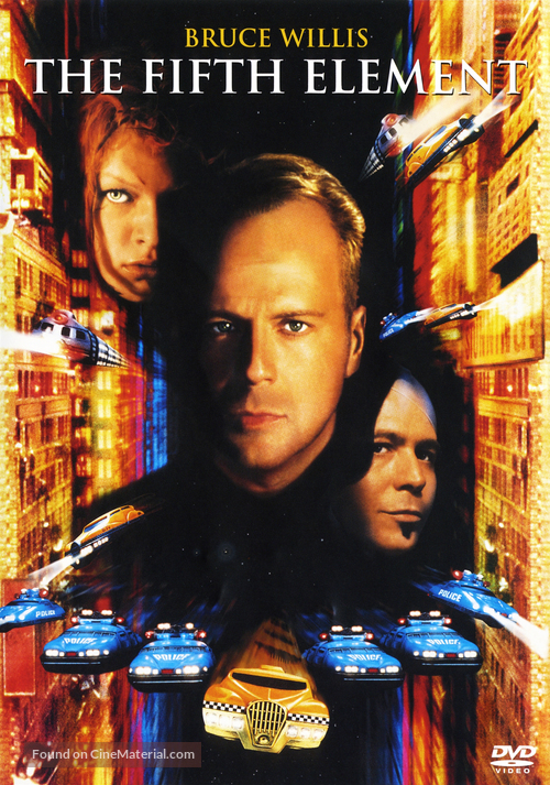 The Fifth Element - DVD movie cover