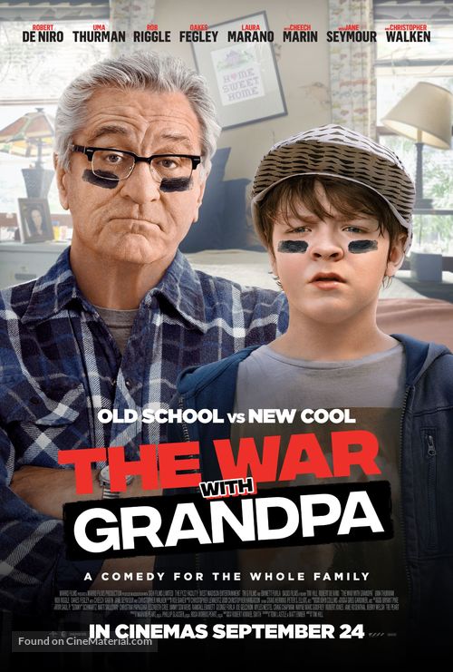 The War with Grandpa - New Zealand Movie Poster