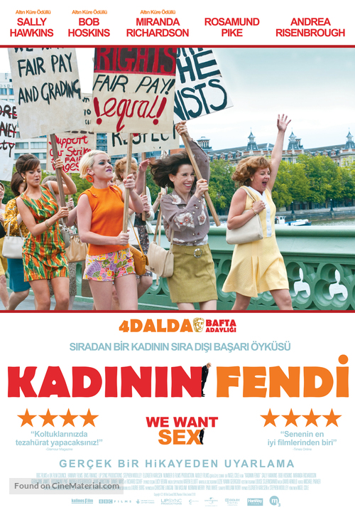 Made in Dagenham - Turkish Movie Poster