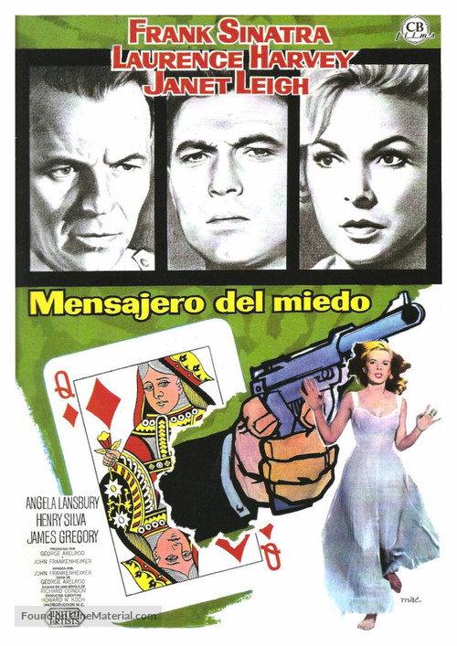 The Manchurian Candidate - Spanish Movie Poster