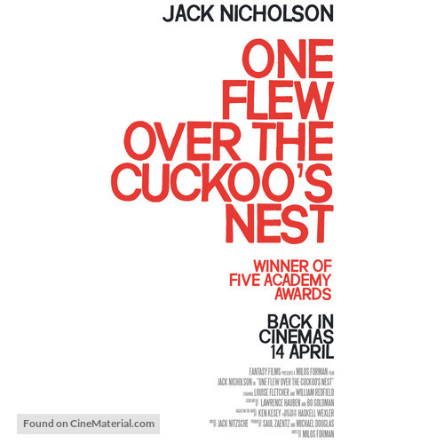 One Flew Over the Cuckoo&#039;s Nest - British Logo
