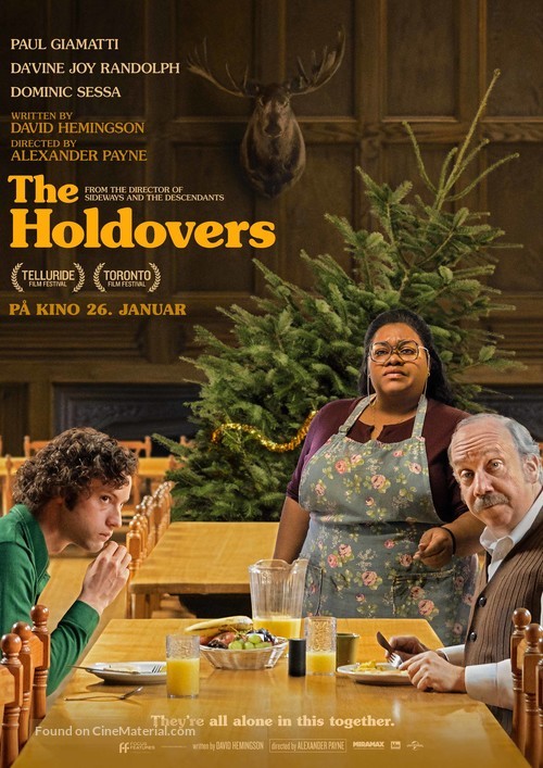 The Holdovers - Norwegian Movie Poster