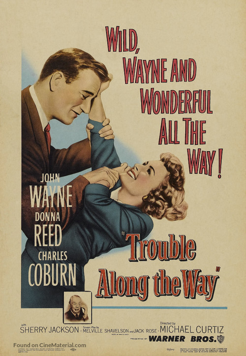 Trouble Along the Way - Movie Poster