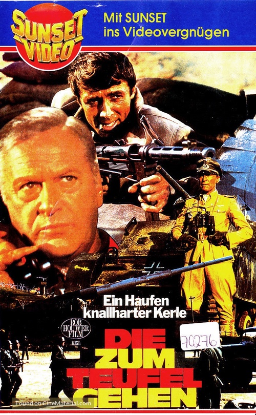La legione dei dannati - German VHS movie cover