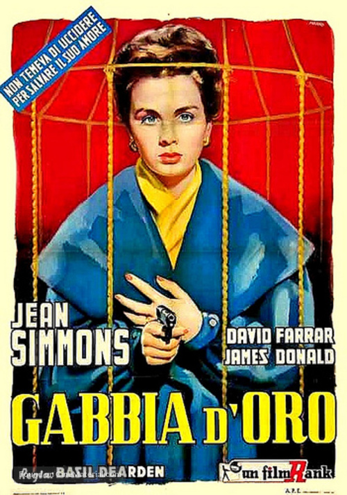 Cage of Gold - Italian Movie Poster