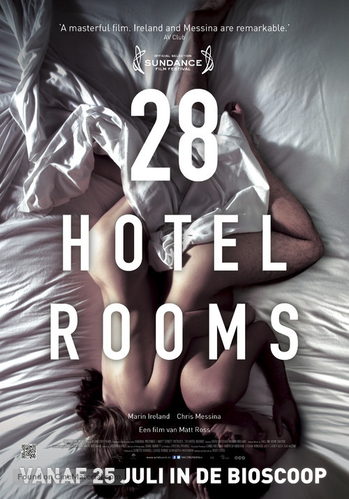 28 Hotel Rooms - Dutch Movie Poster