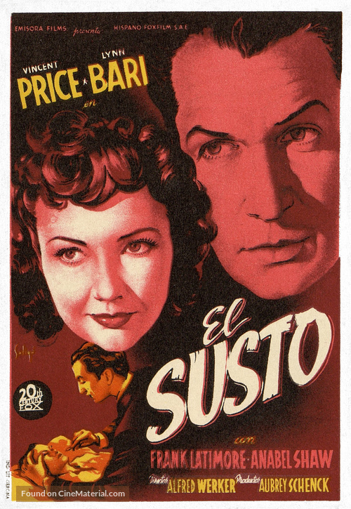 Shock - Spanish Movie Poster