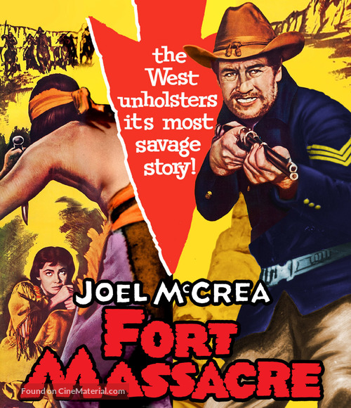 Fort Massacre - Blu-Ray movie cover