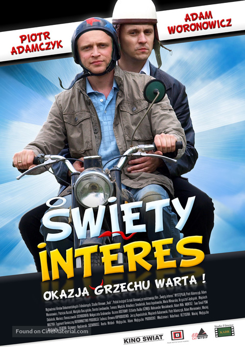 Swiety interes - Polish Movie Poster