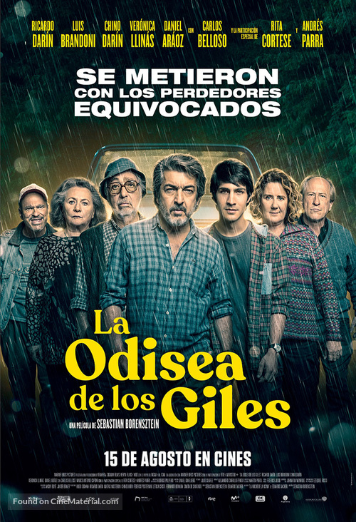 La odisea de los giles - Argentinian Movie Poster