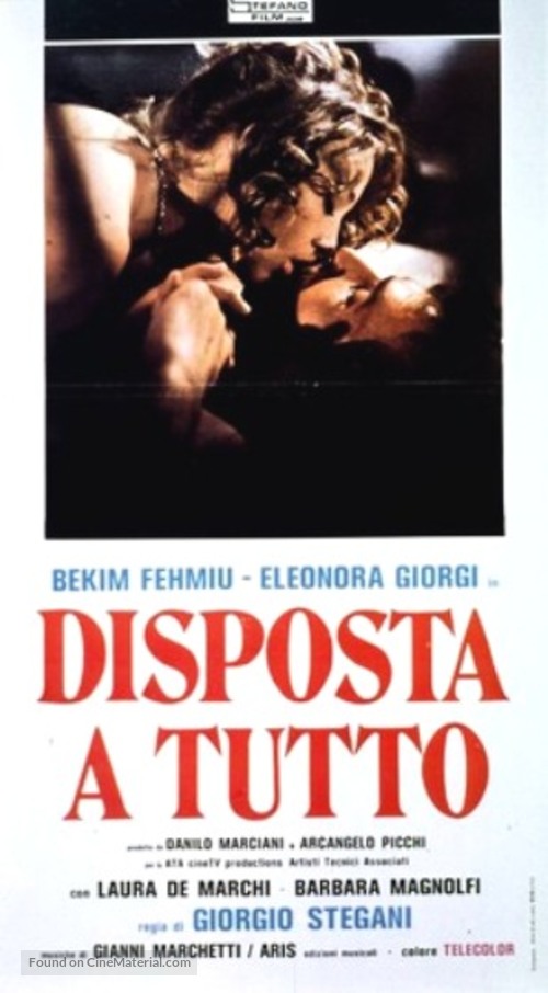 Disposta a tutto - Italian Movie Poster