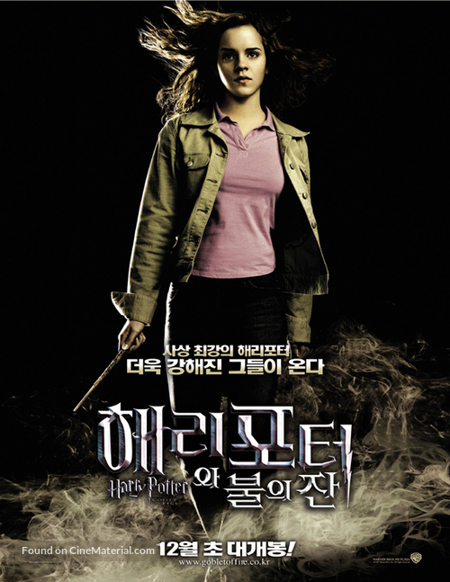 Harry Potter and the Goblet of Fire - South Korean Movie Poster