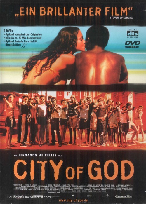 Cidade de Deus - German DVD movie cover