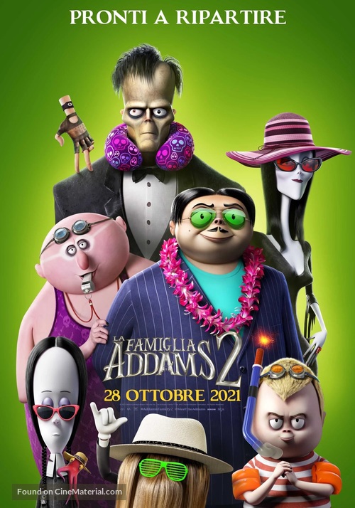 The Addams Family 2 - Italian Movie Poster