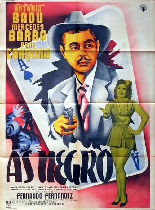 As negro - Mexican Movie Poster