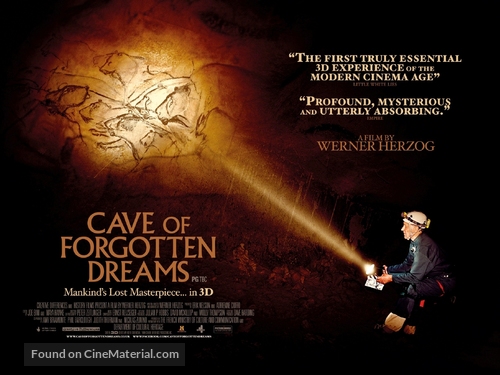 Cave of Forgotten Dreams - British Movie Poster