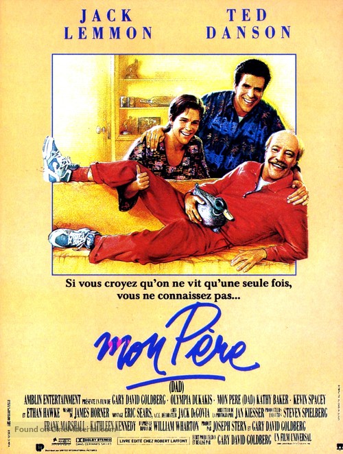 Dad - French Movie Poster