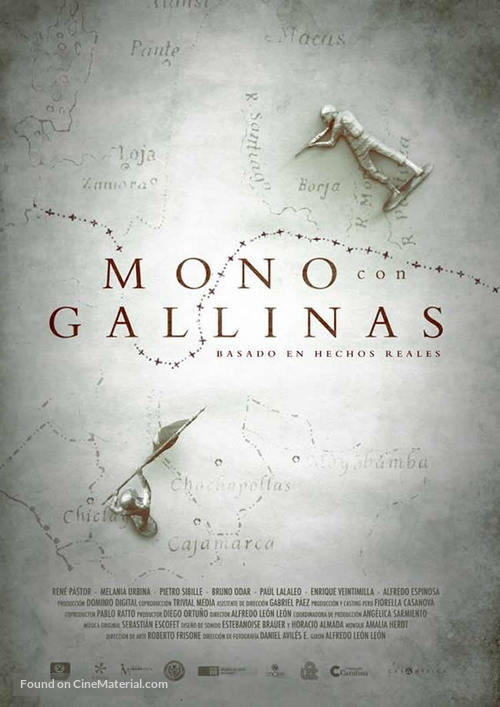 Mono con gallinas - Ecuadorian Movie Poster