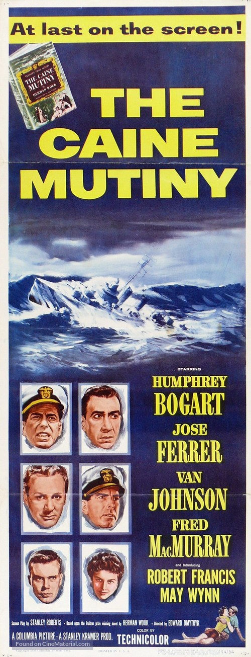 The Caine Mutiny - Movie Poster