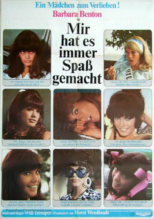Mir hat es immer Spa&szlig; gemacht - German Movie Poster
