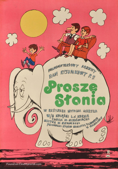 Prosze slonia - Polish Movie Poster