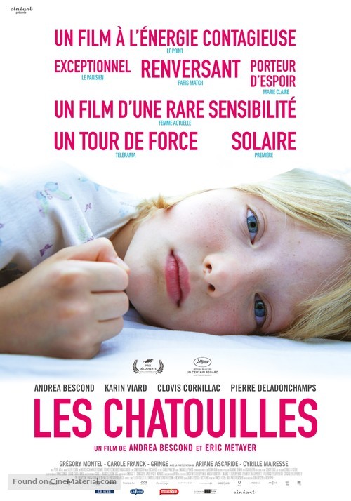 Les chatouilles - Belgian Movie Poster