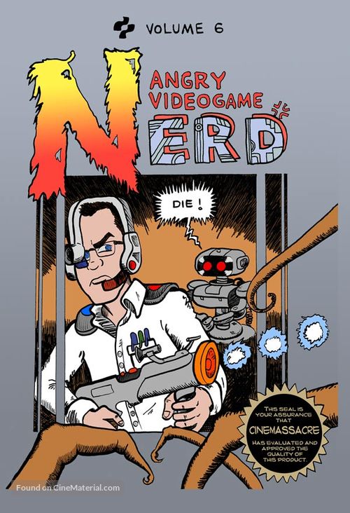 &quot;The Angry Video Game Nerd&quot; - DVD movie cover