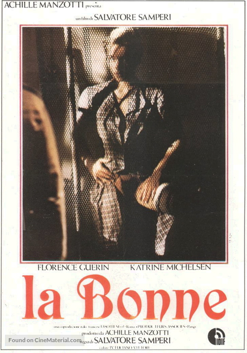 La bonne - Italian Movie Poster