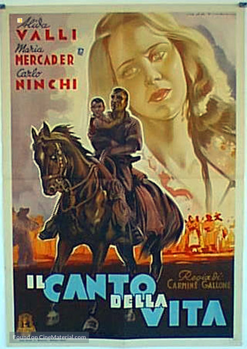 Il canto della vita - Indian Movie Poster